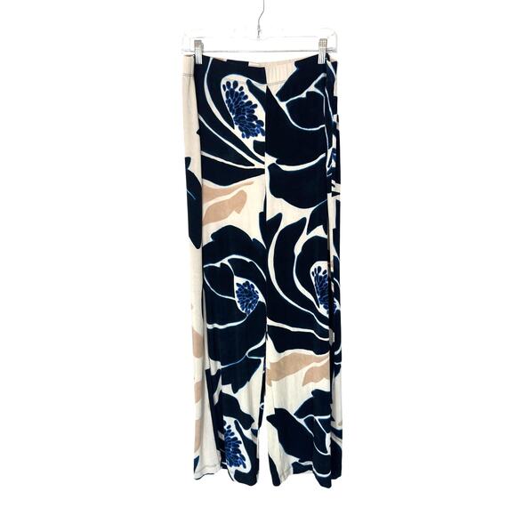 Chico's Travelers Pants Lagenlook Pull On Stretch Vacation Resort Size 12/14 - Picture 1 of 11